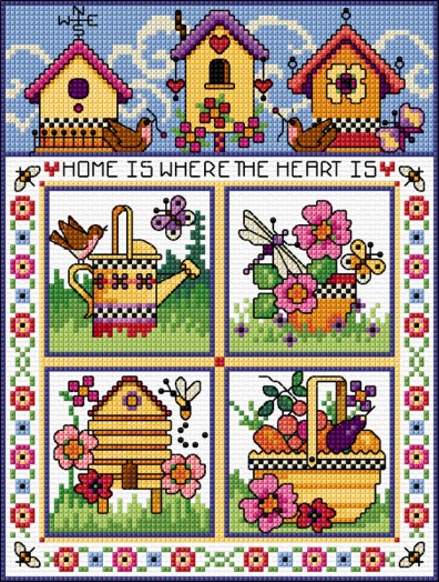 LJT323 'Happy Home' sampler thumbnail