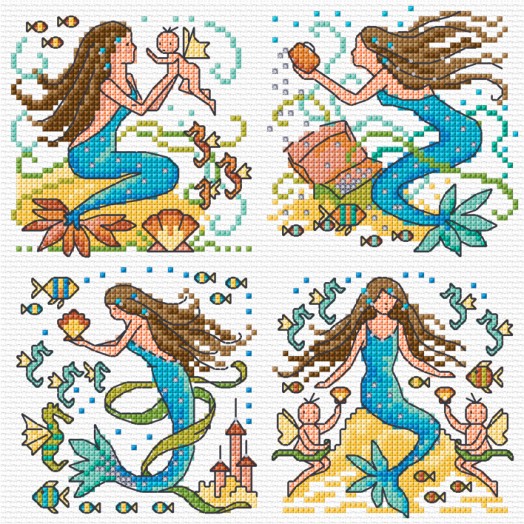 LJT348 Little mermaids thumbnail