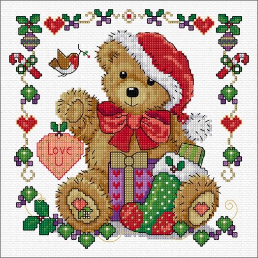 LJT365 Festive Teddy thumbnail