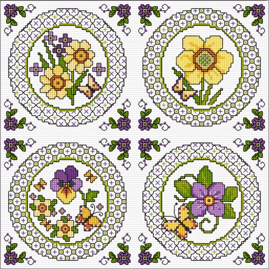 LJT Part series Floral sampler 7 illustration 3