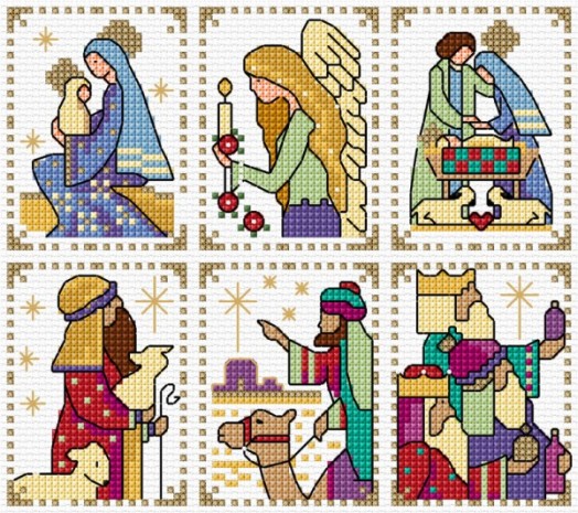 LJT89C Nativity cards thumbnail