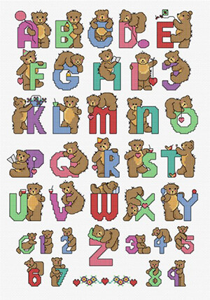 LJT206 Alphabet Bears thumbnail