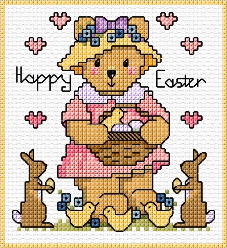 Teddy easter card