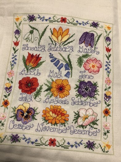 Floral sampler illustration 4988