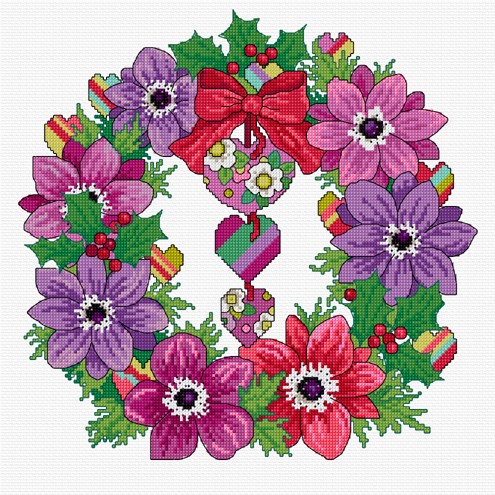 An alternative wreath idea for Christmas