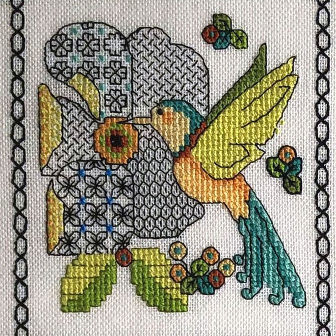 LJT Spring blackwork part series 3 — Blog — Lesley Teare