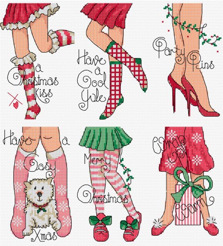Christmas legs